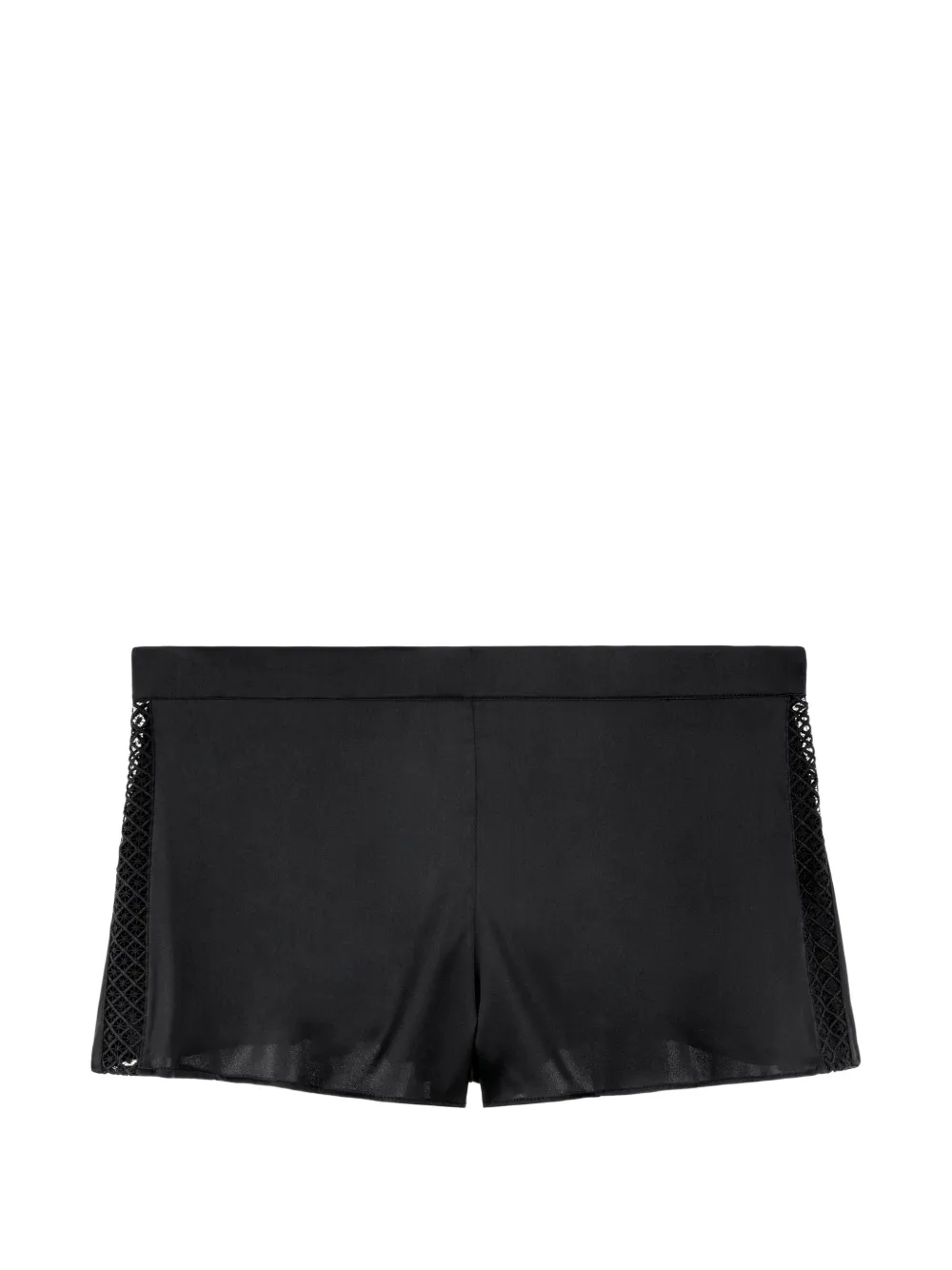 Aubade Silk Desire lace-insert pajama bottoms