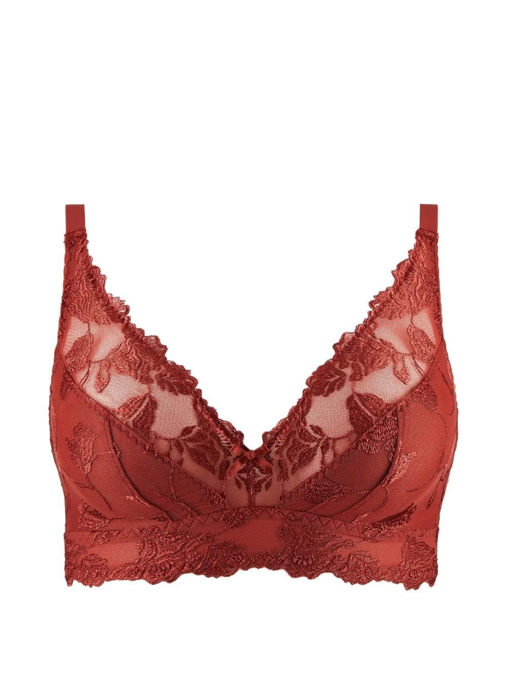 Aubade Softessence floral-embroidered bra