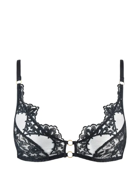 Aubade After Midnight embroidered triangle bra