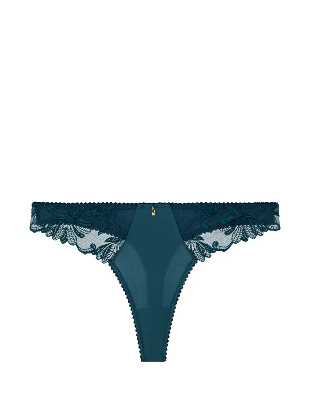 Aubade Perizoma Lovessence con ricamo - Blu