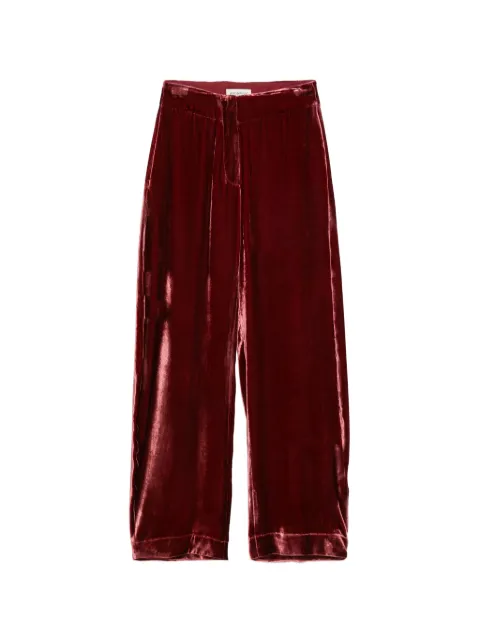 Gentry Portofino palazzo-bukser i velour