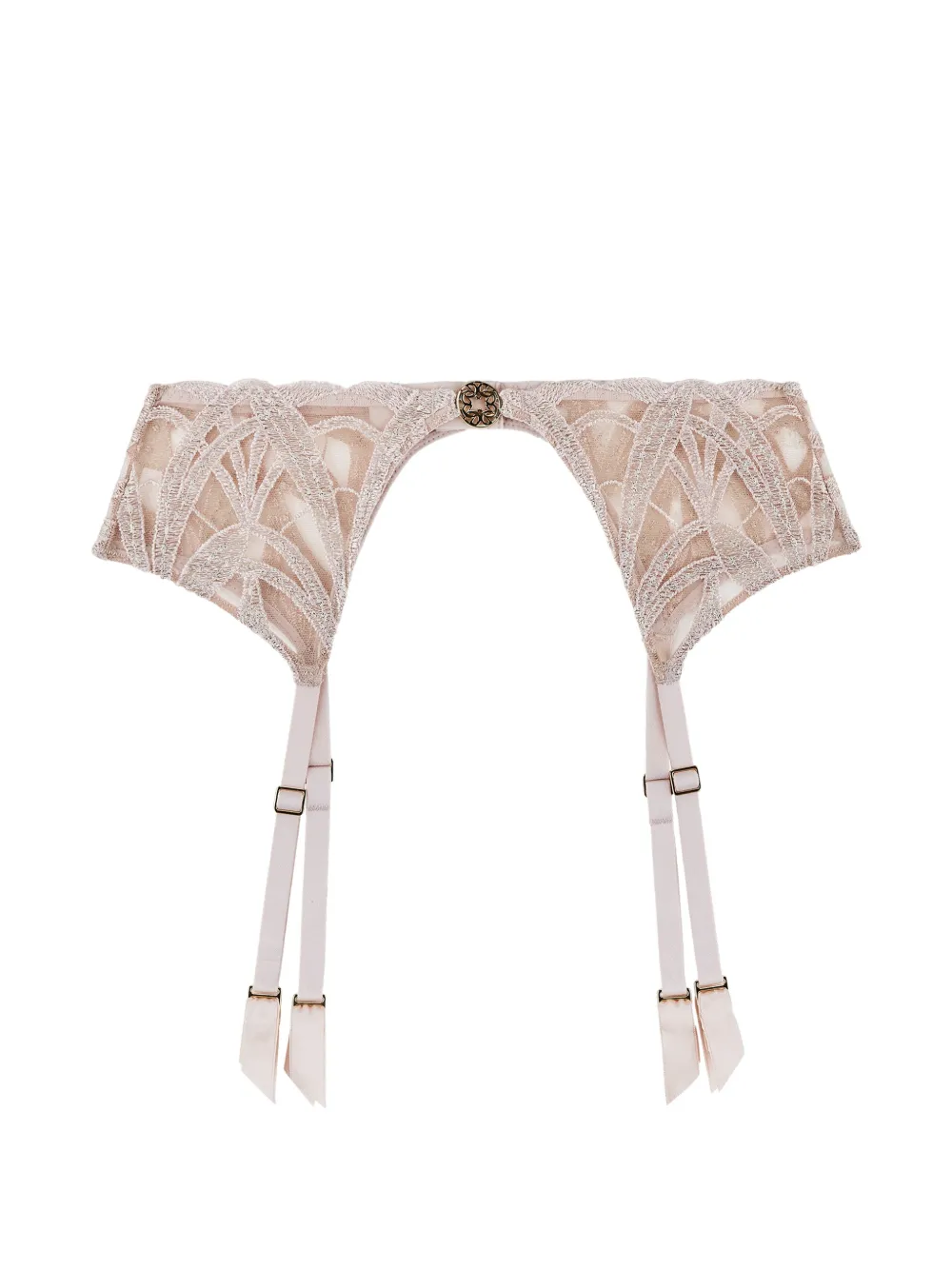 Aubade My Desire embroidered suspender belt