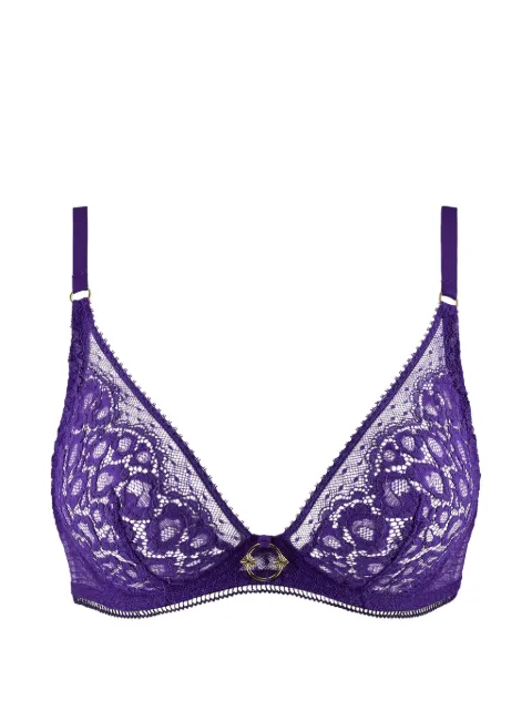 Aubade lace-trim underwired bra