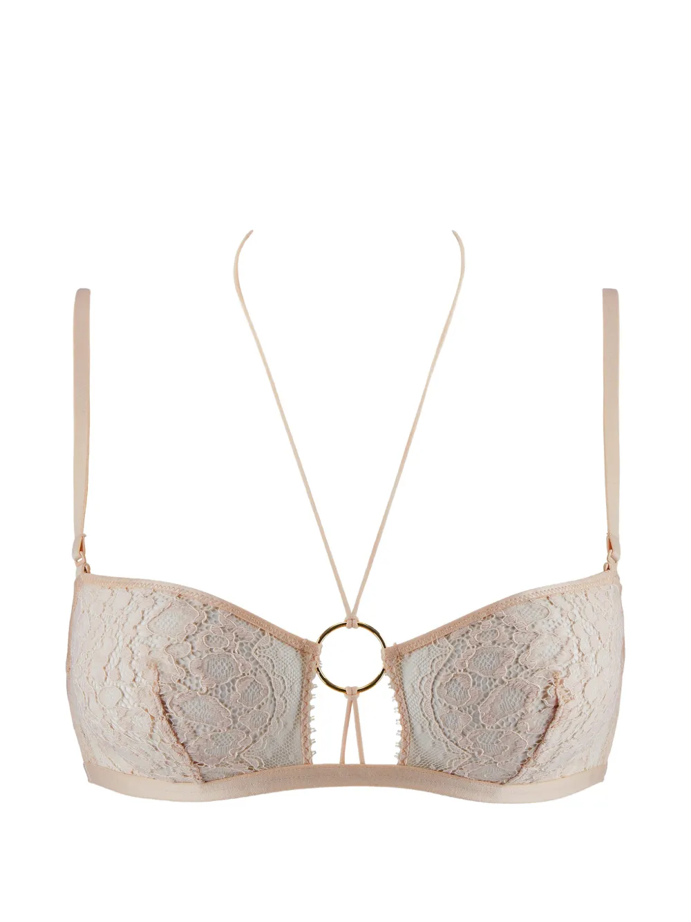 Aubade Illusion Fauve lace bra