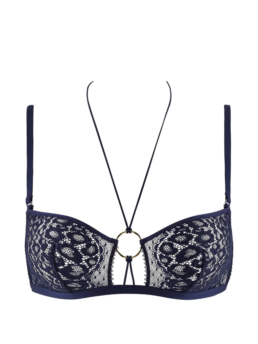 Aubade Illusion Fauve BH aus Spitze - Blau
