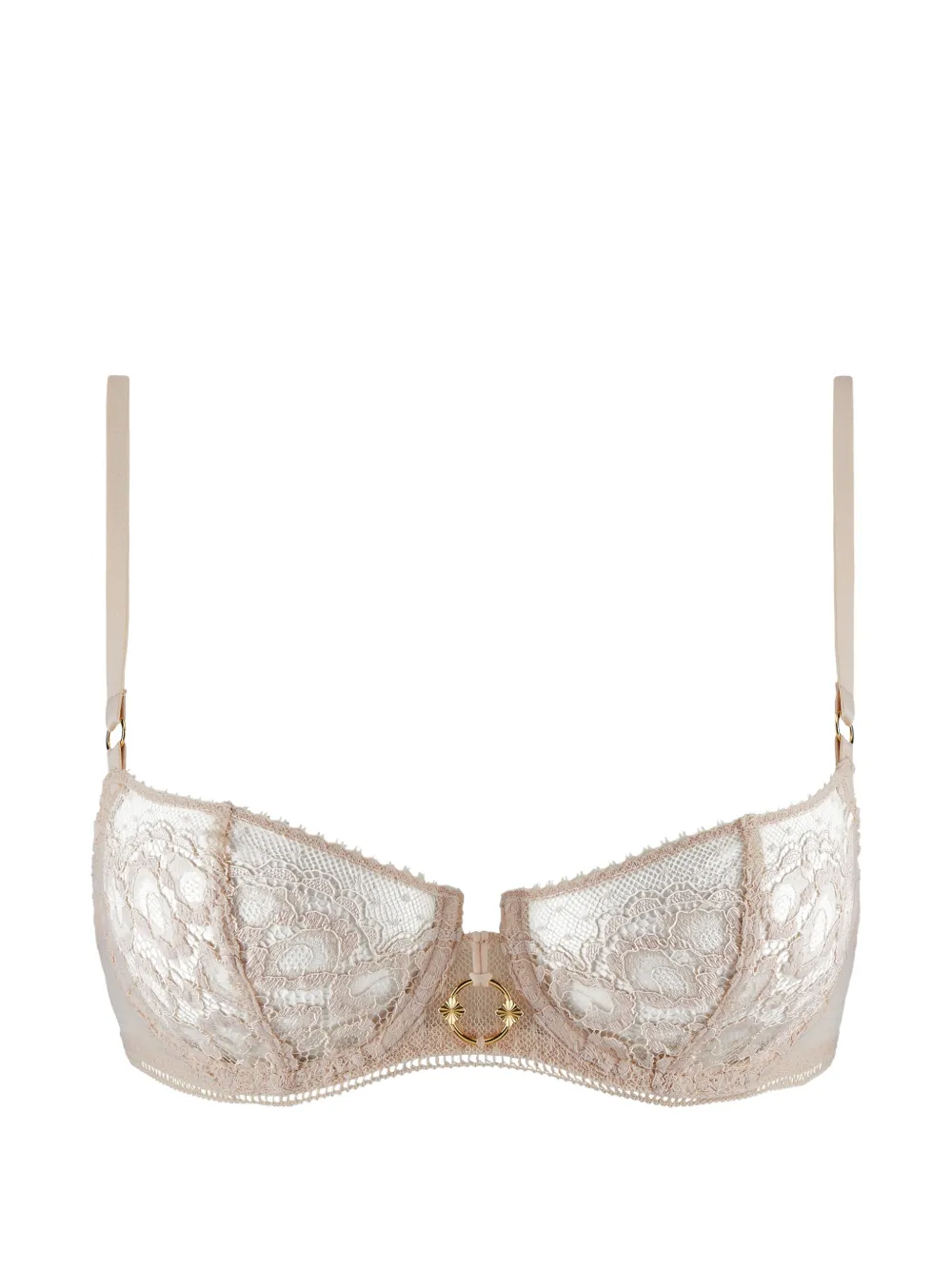 Aubade Illusion Fauve lace bra