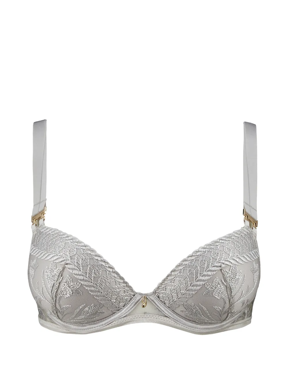Aubade Reggiseno Magnetic Spell con ricamo - Grigio