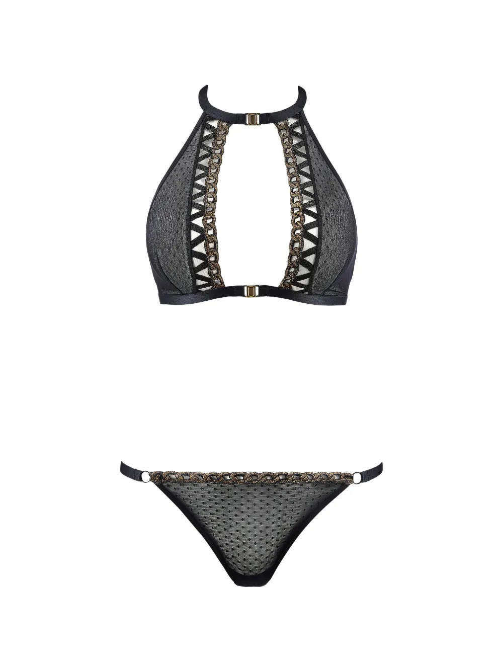 Aubade Unchain Me Up Lingerie-Set - Schwarz