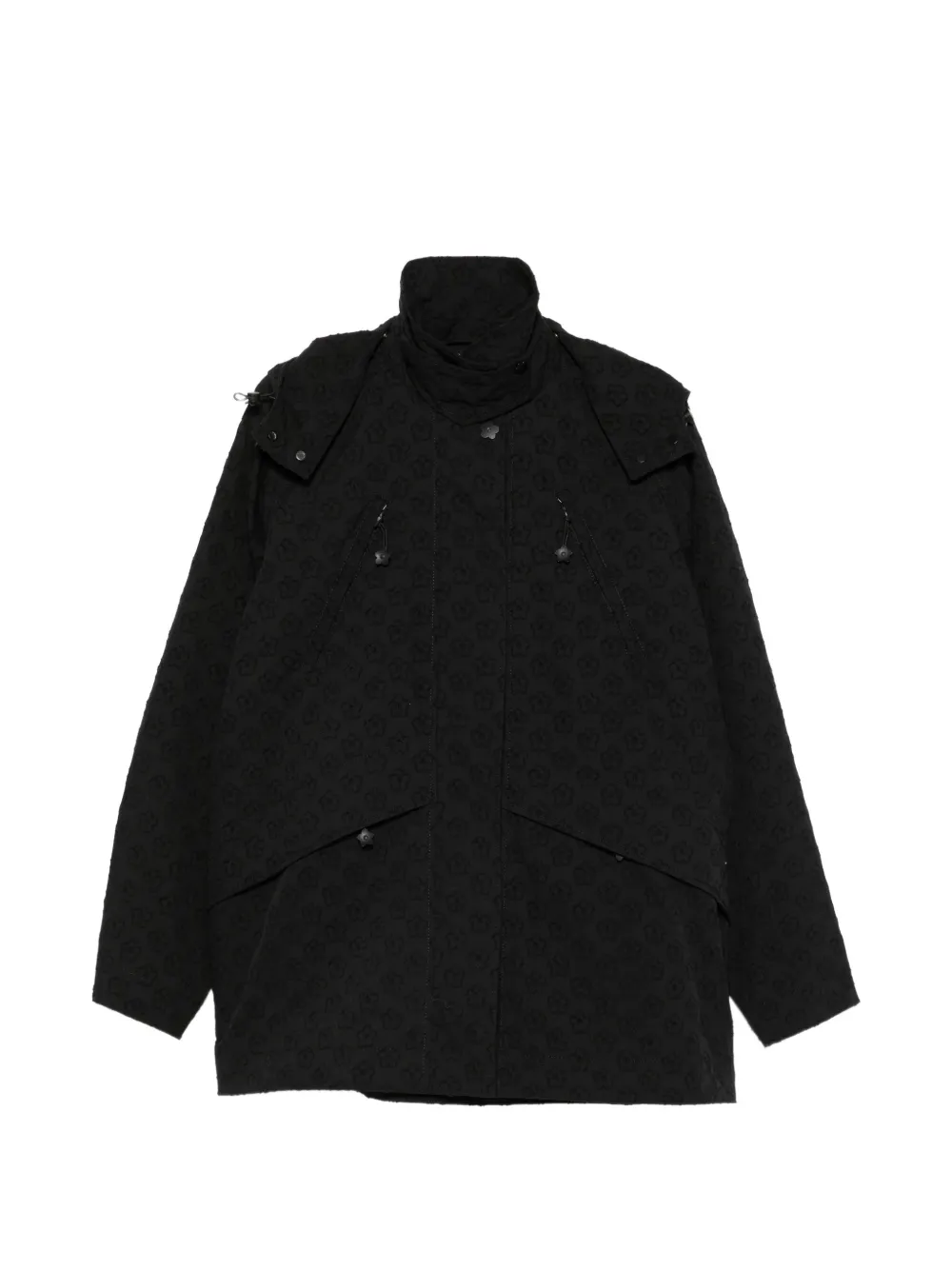 Cecilie Bahnsen Finn floral-patterned hooded jacket