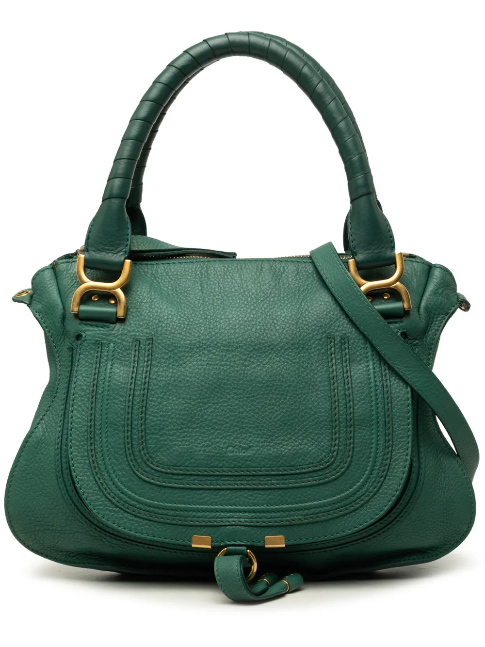 Chloé Pre-Owned 2013 Medium Leather Marcie satchel - Verde