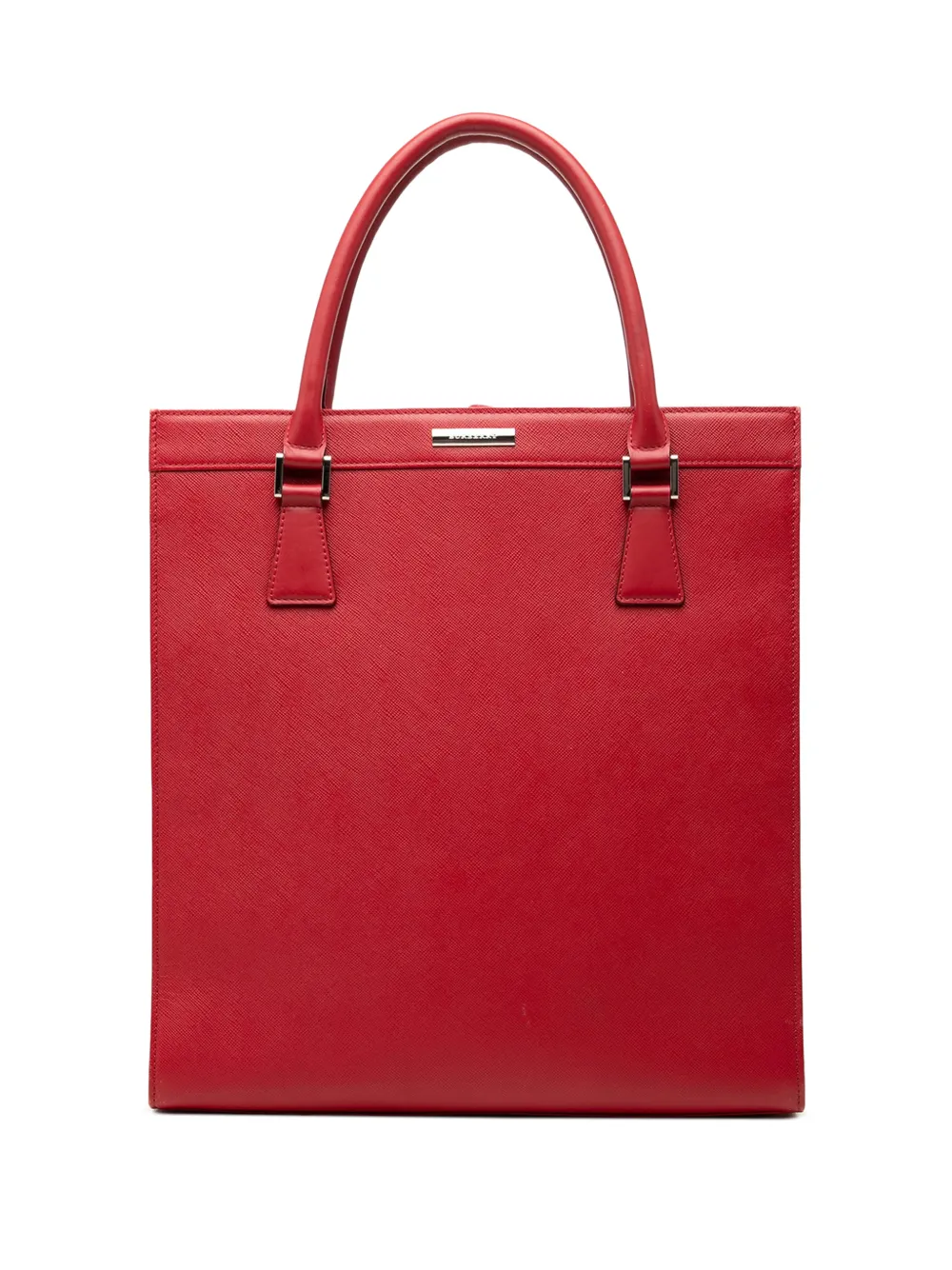 Burberry Pre-Owned 2000-2017 Leather tote bag - Rosso