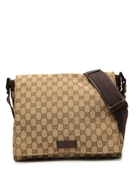 Gucci Pre-Owned 2000-2015 Kuriertasche aus GG Canvas