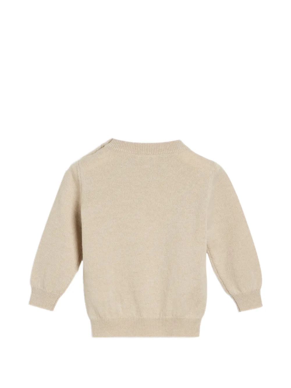 Brunello Cucinelli Kids Bernie kasjmier trui Beige