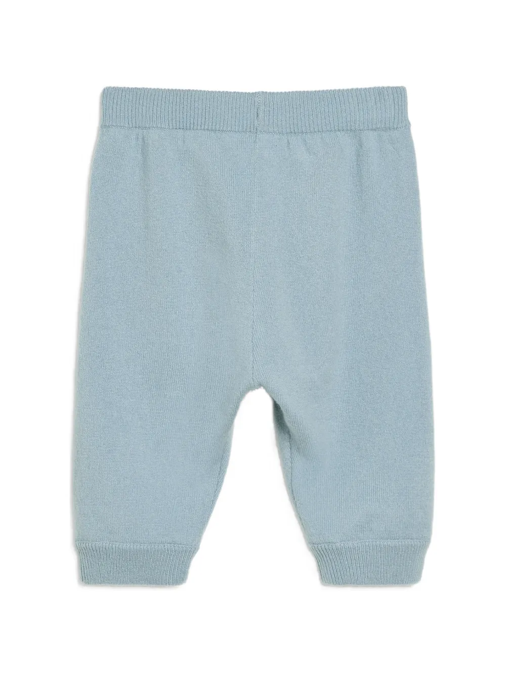 Brunello Cucinelli Kids Baby Bernie cashmere knit trousers Blauw