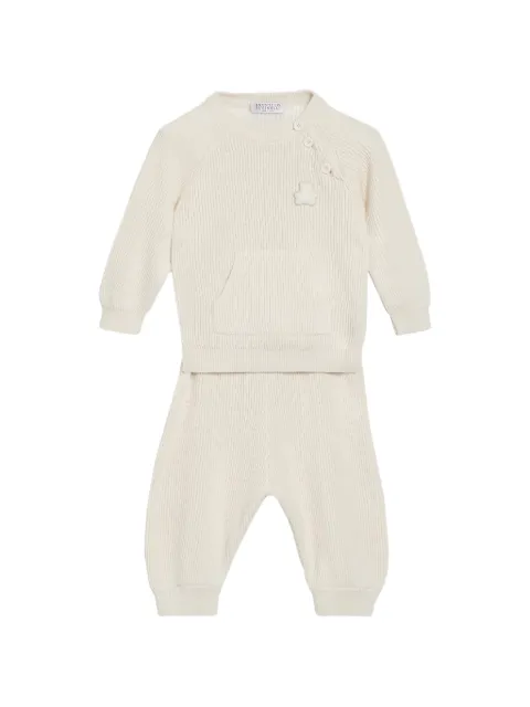 Brunello Cucinelli Kids set de pantalones Baby Bernie