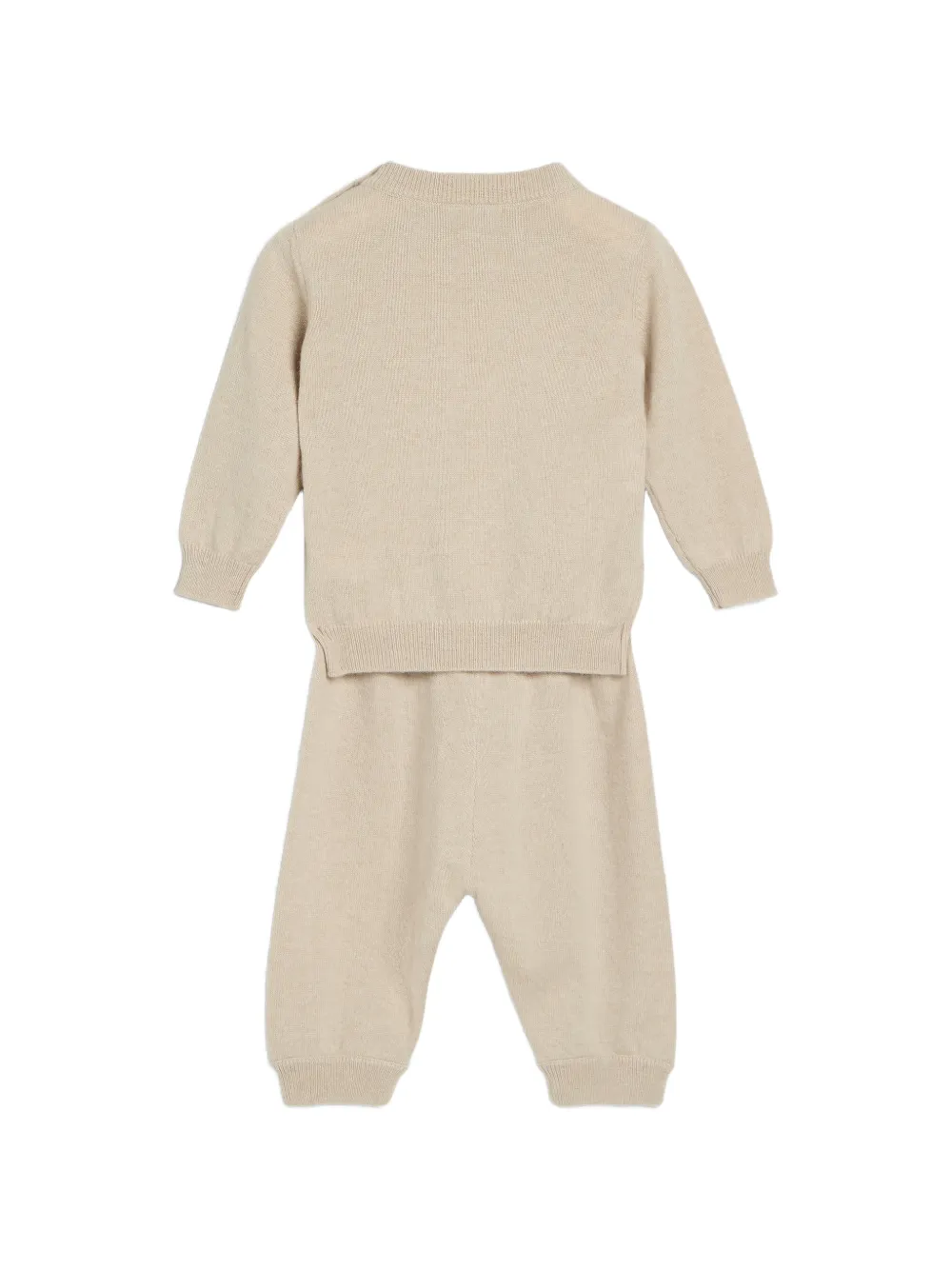Brunello Cucinelli Kids Baby Bernie kasjmier trainingspak Beige