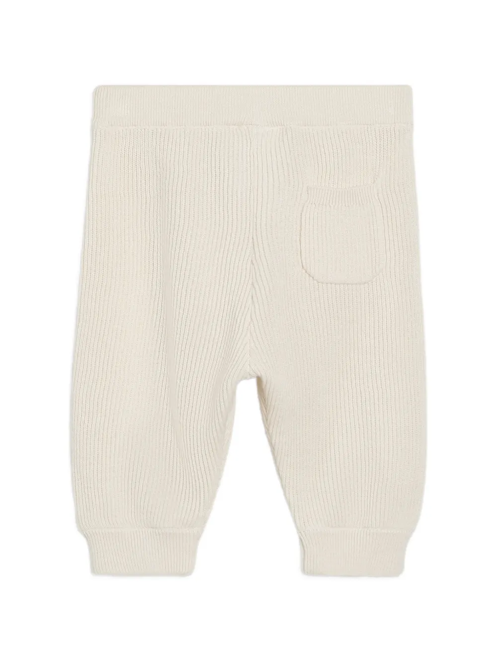 Brunello Cucinelli Kids English rib-knit trousers Wit