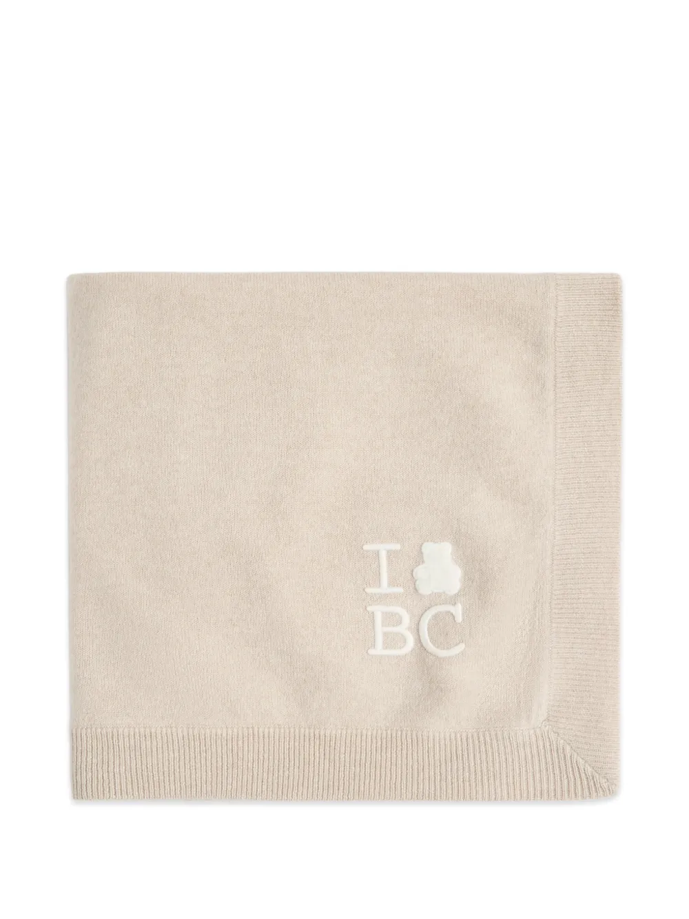 Brunello Cucinelli Kids Coperta Baby Bernie in cashmere - Toni neutri