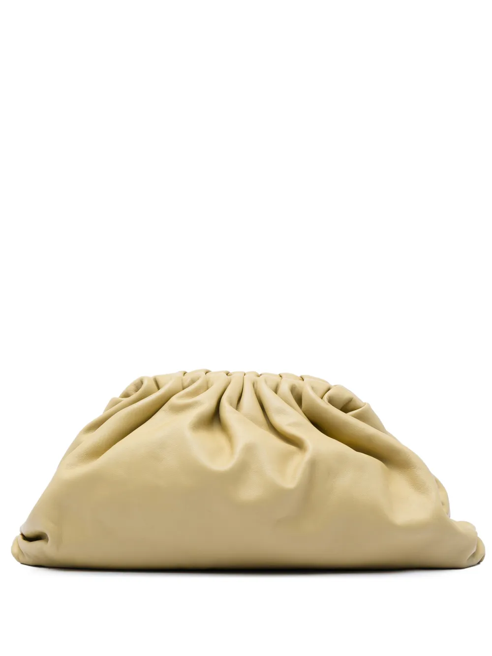 Bottega Veneta Pre-Owned 2012-2026 Lambskin The Pouch clutch bag - Toni neutri