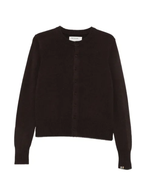 extreme cashmere Nº 435 Little Lamb button-front cardigan