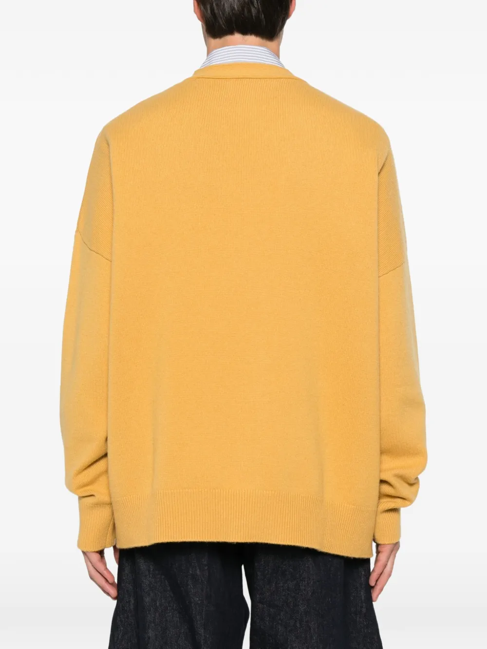 extreme cashmere Simo oversized vest Geel