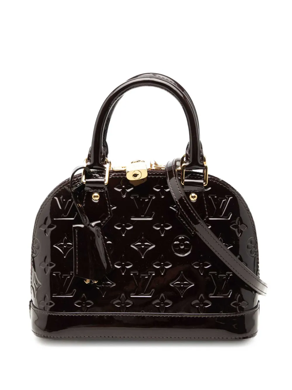 Louis Vuitton Pre-Owned 2018 Monogram Vernis Alma BB satchel - Viola