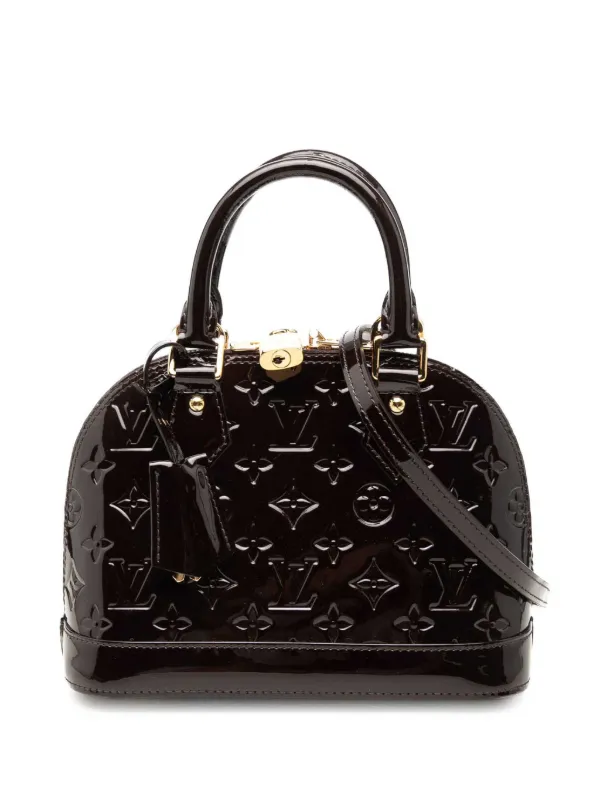 Louis Vuitton Pre-Owned 2018 モノグラム ヴェルニ アルマ BB