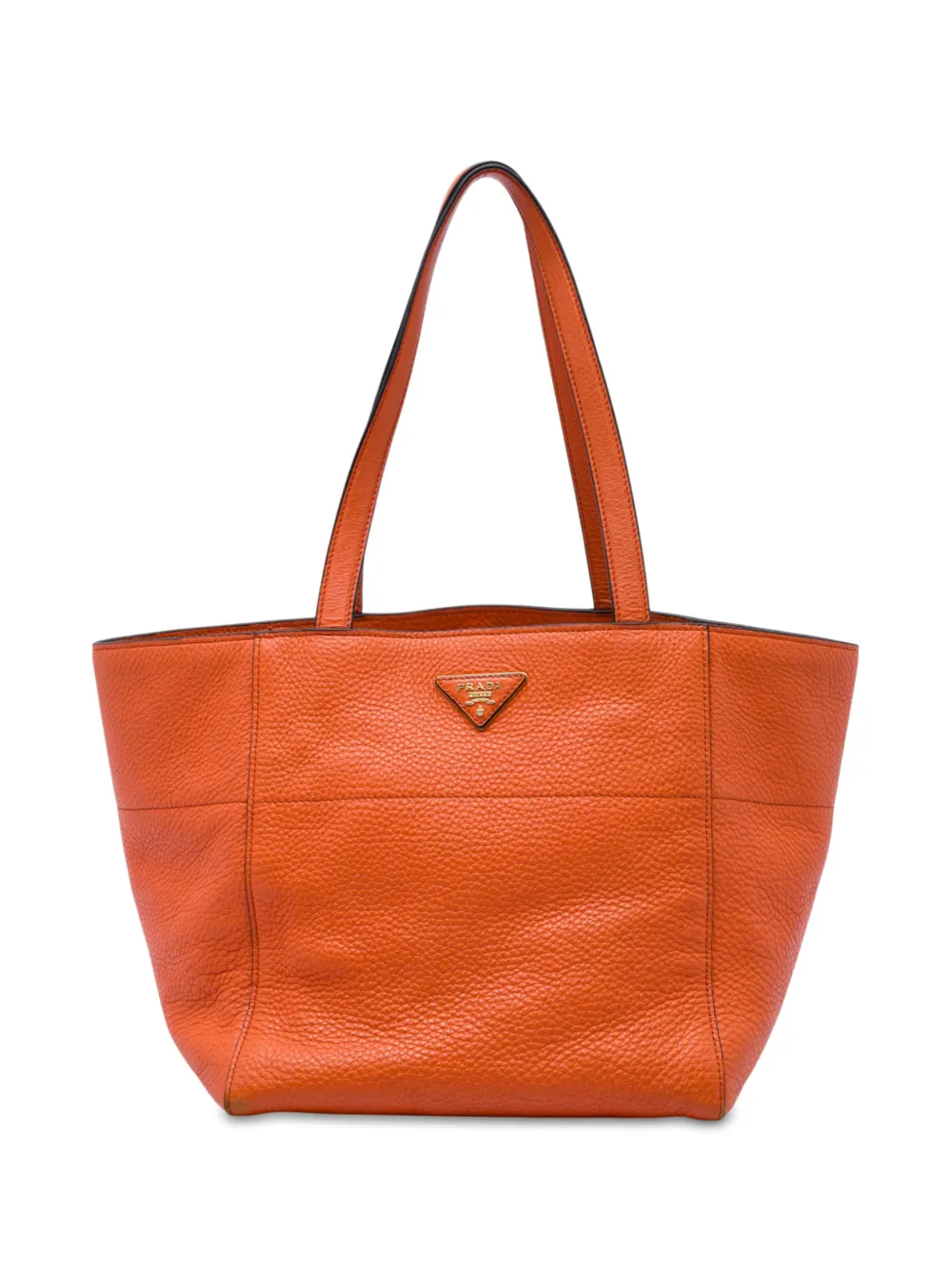 Prada Pre-Owned 2013-2026 Vitello Daino tote bag - Arancione