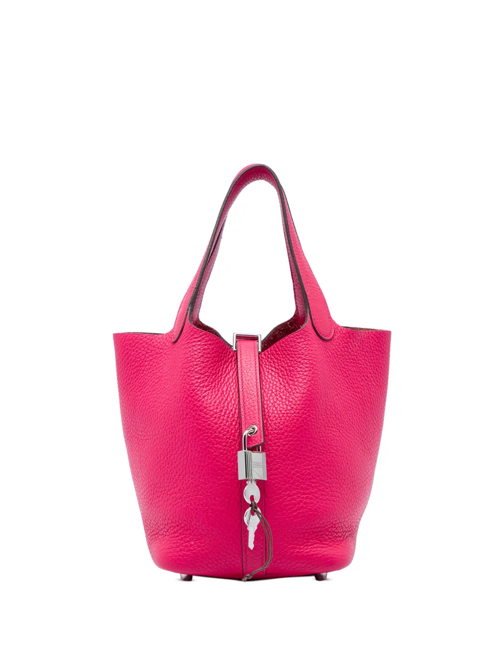 Hermès Pre-Owned 2017 Clemence Picotin Lock 18 handbag - Rosa