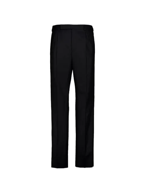 Saint Laurent pleated wool trousers