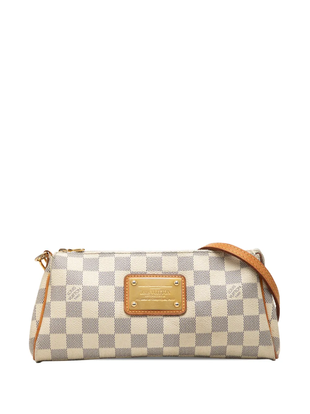 Louis Vuitton Pre-Owned 2010 Damier Azur Eva Satchel-Tasche - Weiß