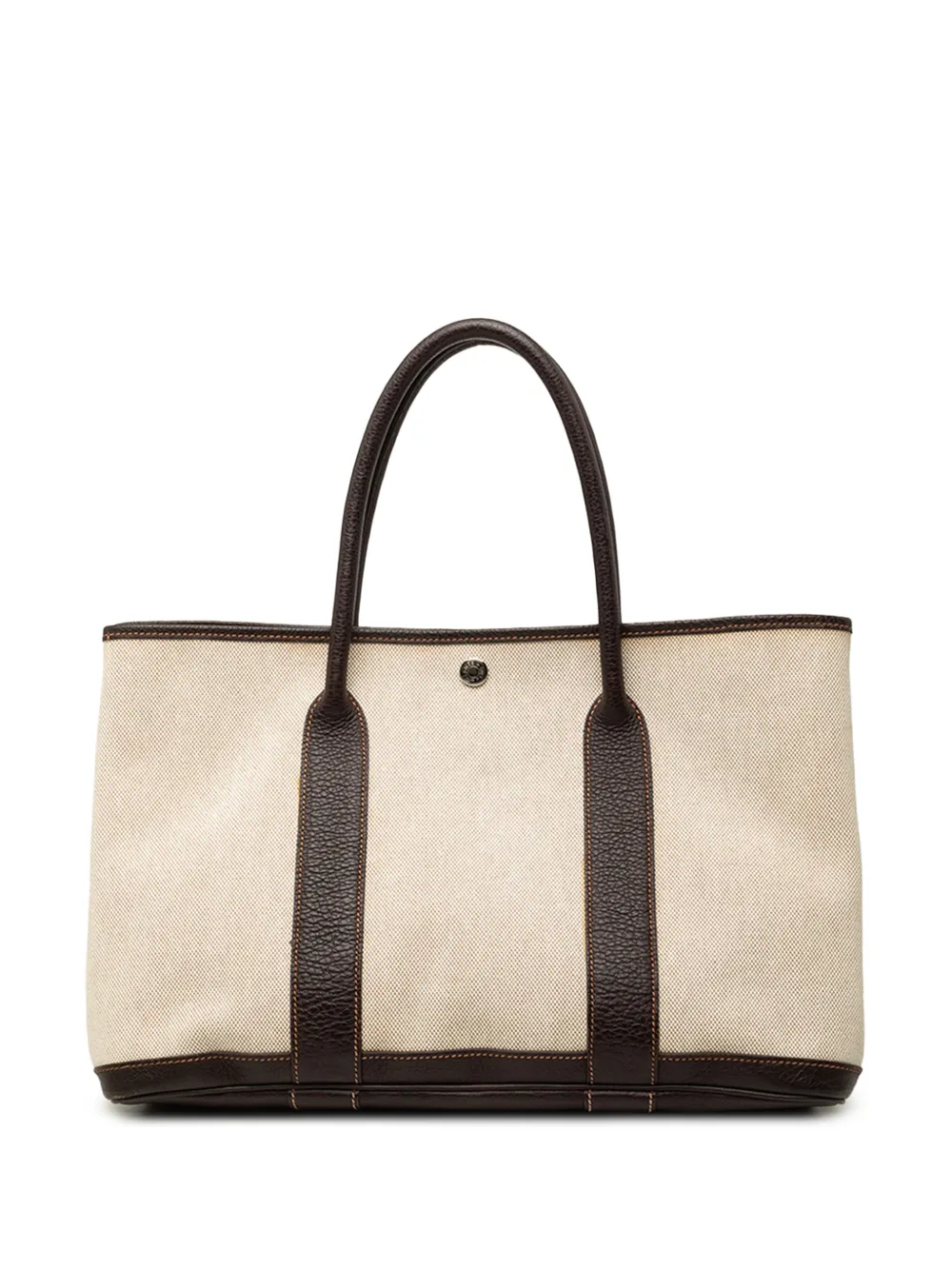 Hermès Pre-Owned 2010 Toile and Negonda Garden Party 36 tote bag - Toni neutri