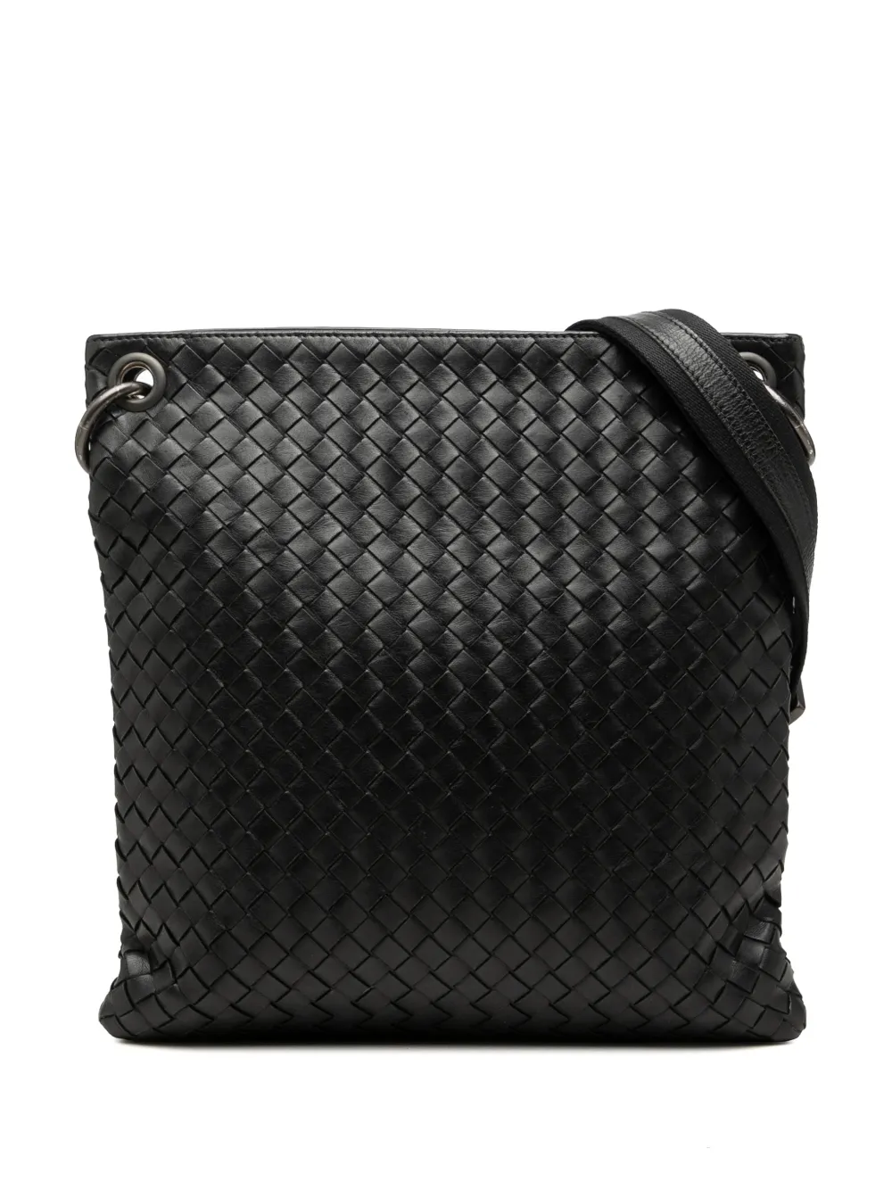 Bottega Veneta Pre-Owned 2010 Nappa Intrecciato VN crossbody bag - Nero