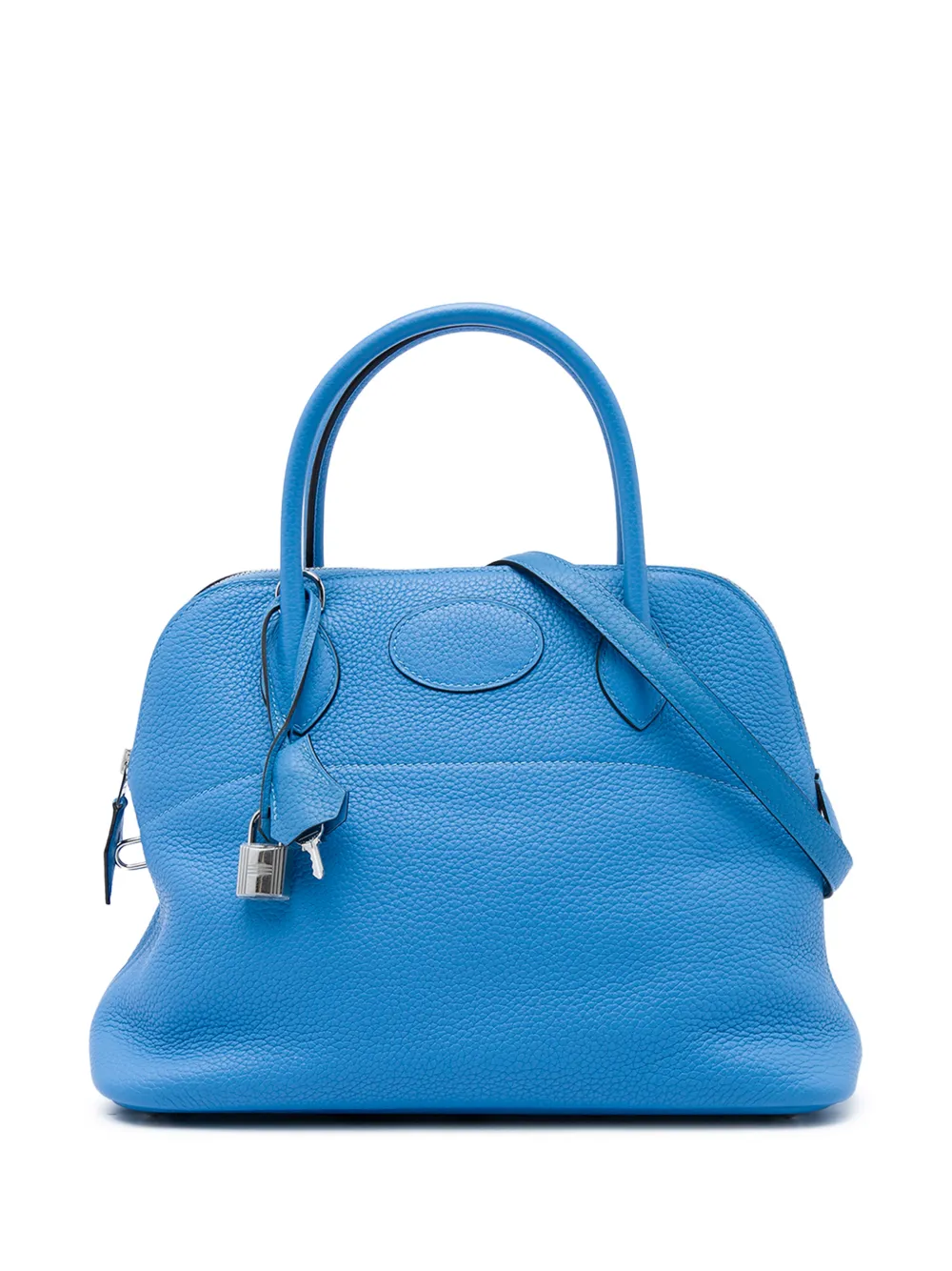 Hermès Pre-Owned 2015 Clemence Bolide 31 satchel - Blu