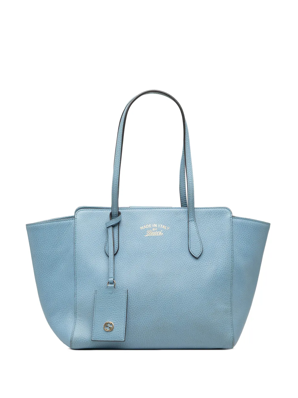Gucci Pre-Owned 2014-2026 Medium Calfskin Swing tote bag - Bleu