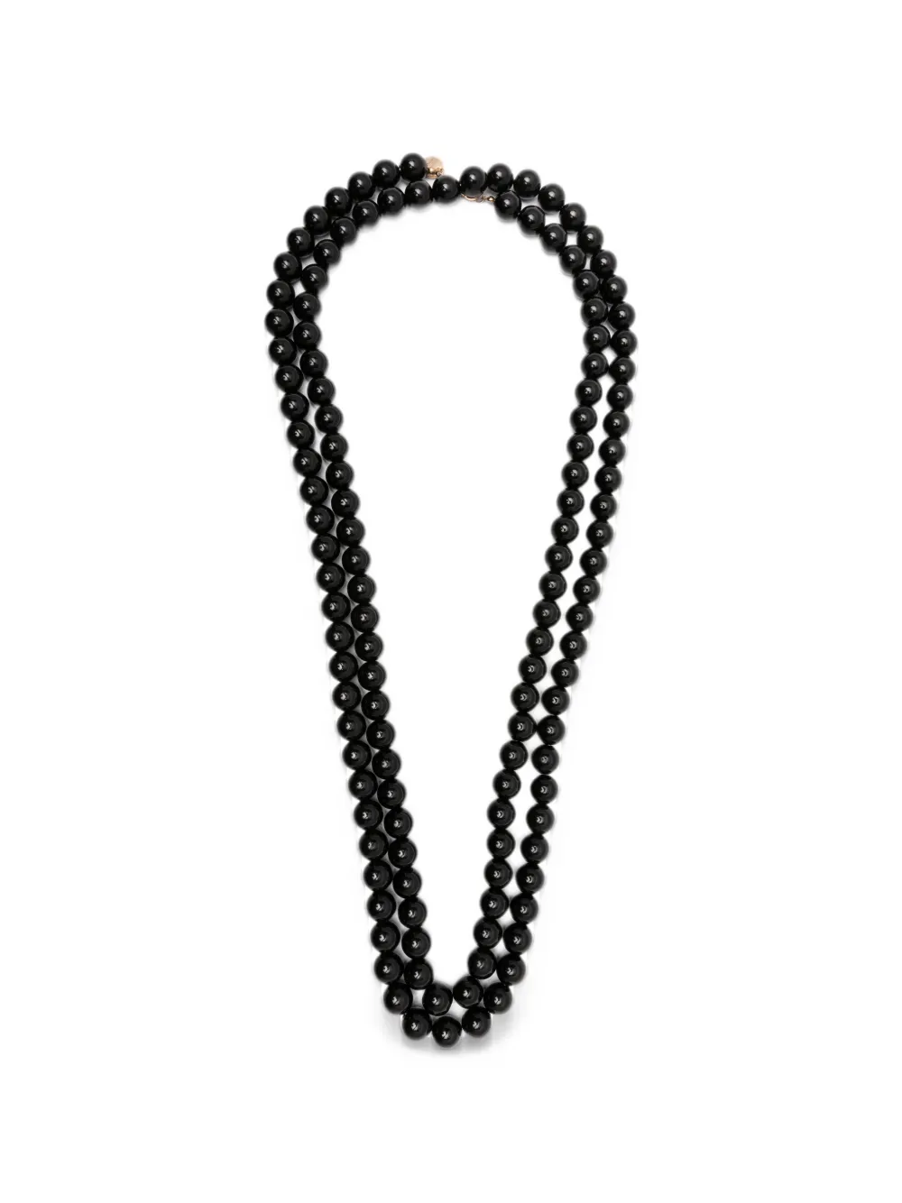 alessandro enriquez beaded double-strand necklace - Nero