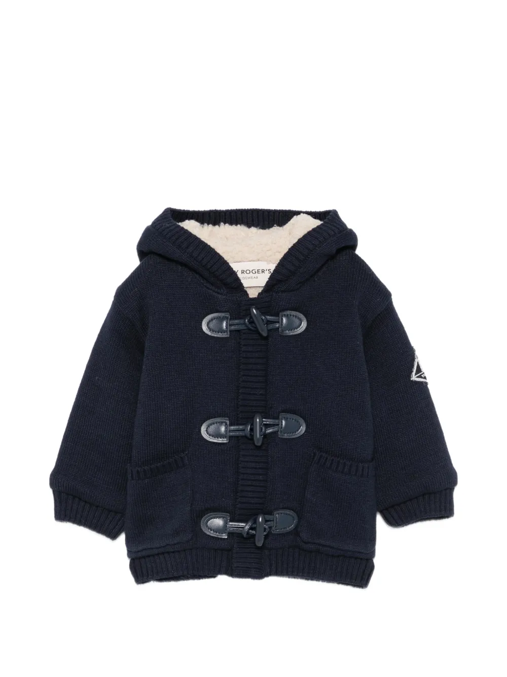 Roy Rogers Kids hooded toggle-fastening jacket - Blu