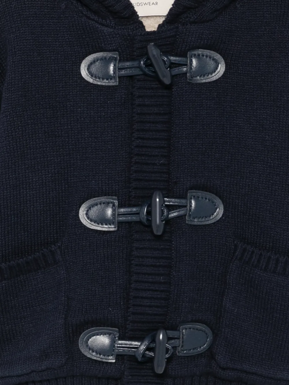Roy Rogers Kids Jack met capuchon en houtje-touwtje sluiting Blauw