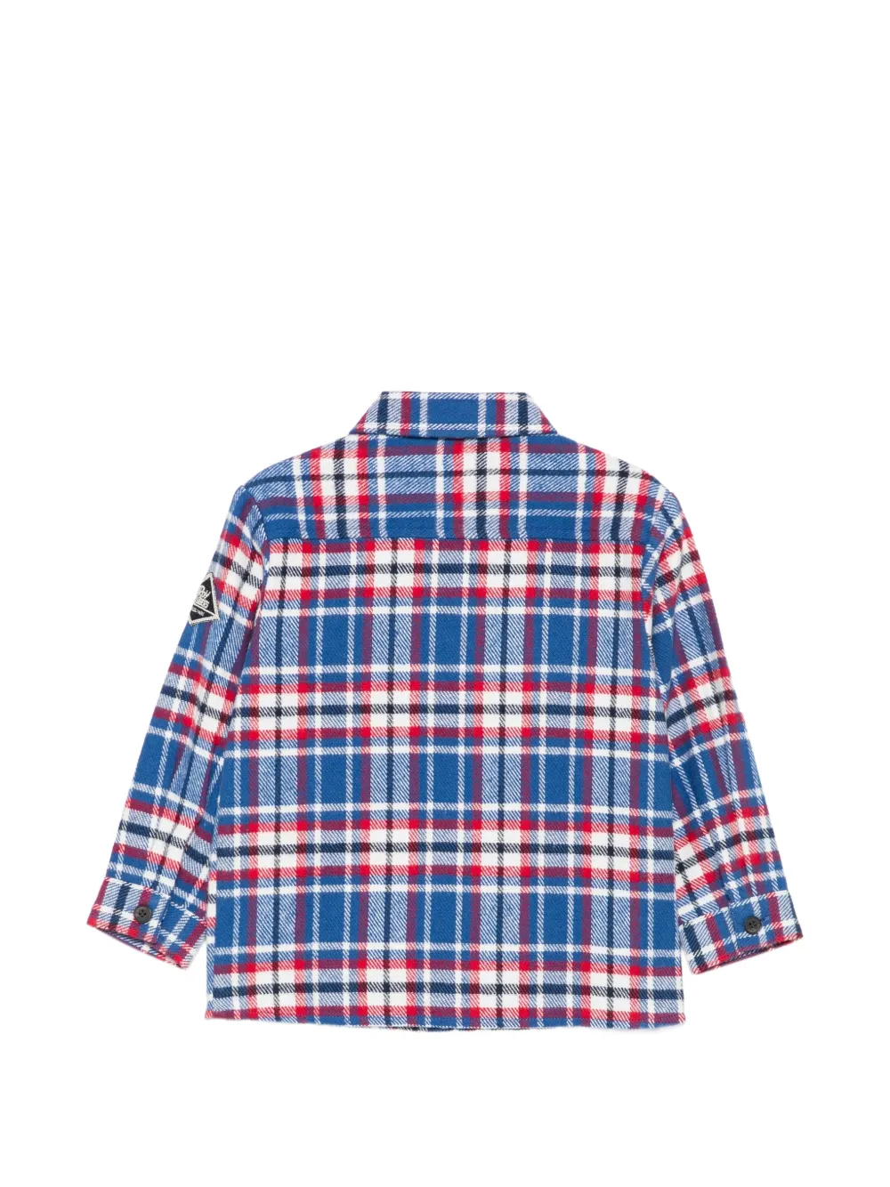 Roy Rogers Kids Geruit shirt met opgestikte zak Blauw