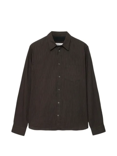 AllSaints Judd pinstriped cotton shirt