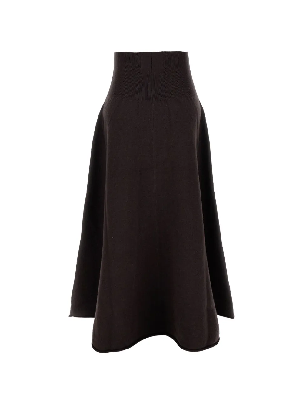 extreme cashmere pleated knitted midi skirt Bruin