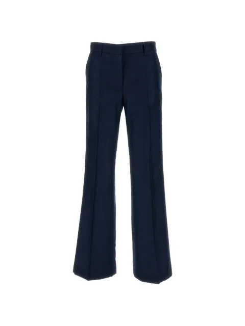 Alberto Biani wide-leg cady trousers