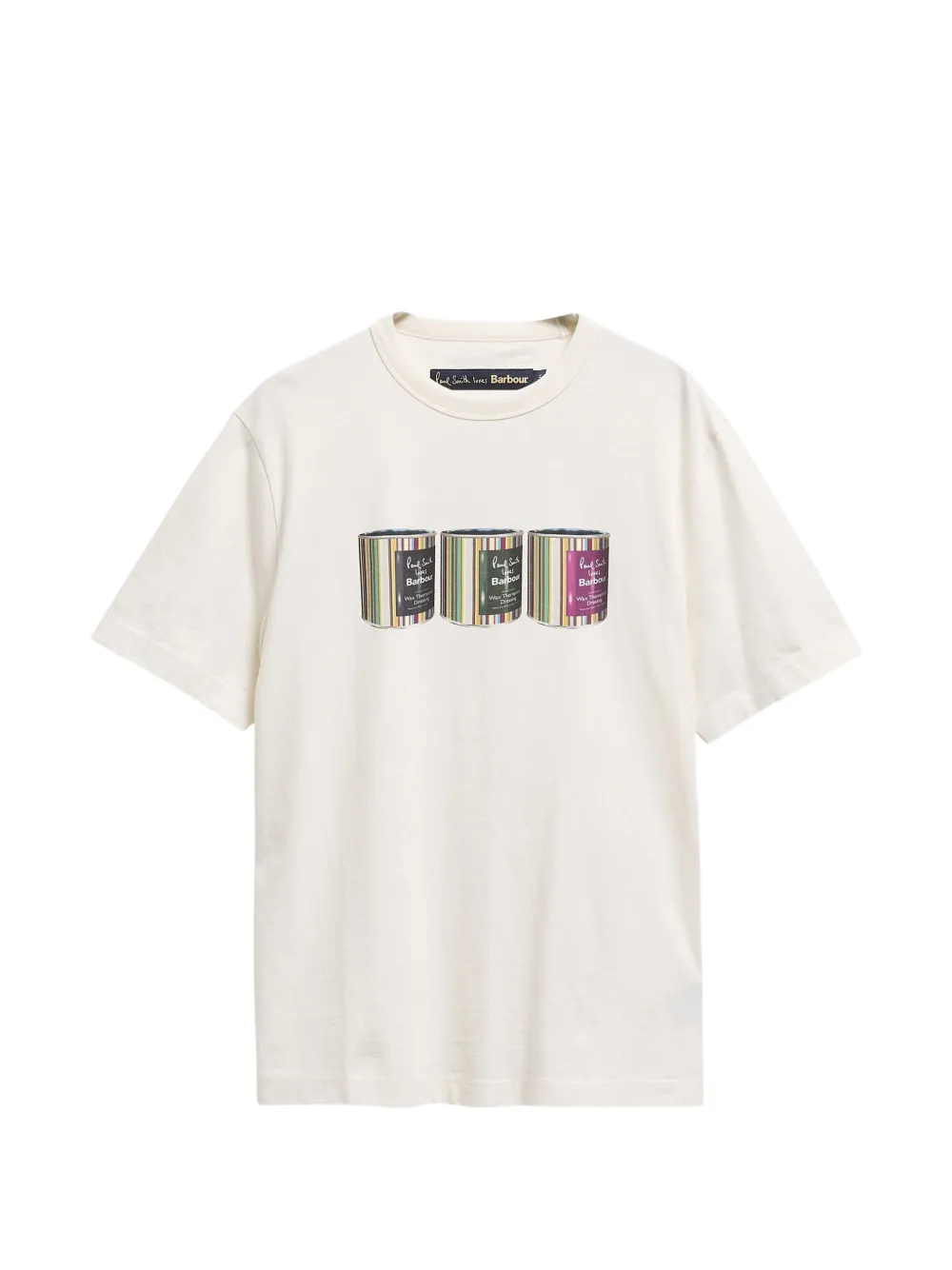 Barbour x Paul Smith t-shirt Loves Barbour à imprimé graphique - Tons neutres Barbour x Paul Smith t-shirt Loves Barbour à imprimé graphique - Tons neutres