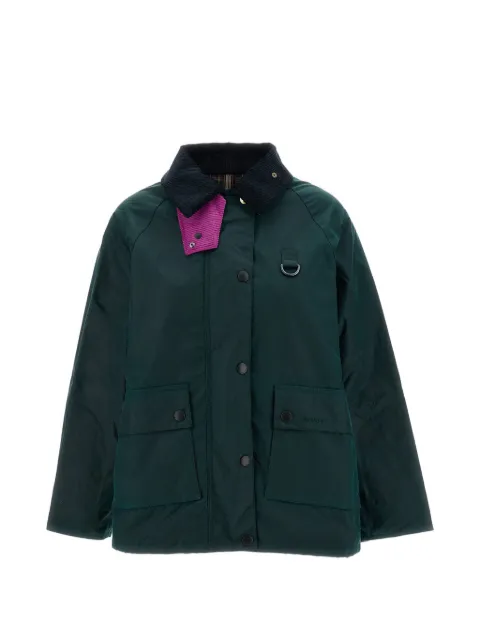 Barbour x Paul Smith Loves Barbour waxed cotton jacket