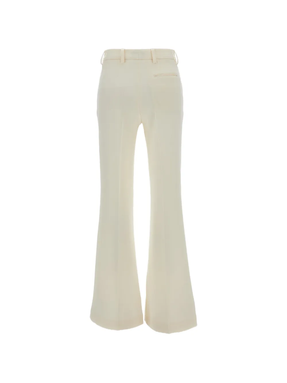 Alberto Biani Broek met wijde pijpen Beige