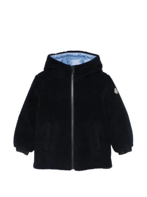 Moncler Enfant hooded fleece jacket