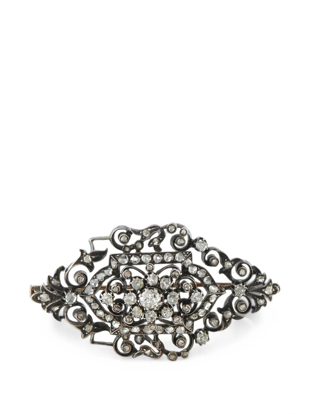 LB Exclusive Victorian diamond brooch - Effetto metallizzato