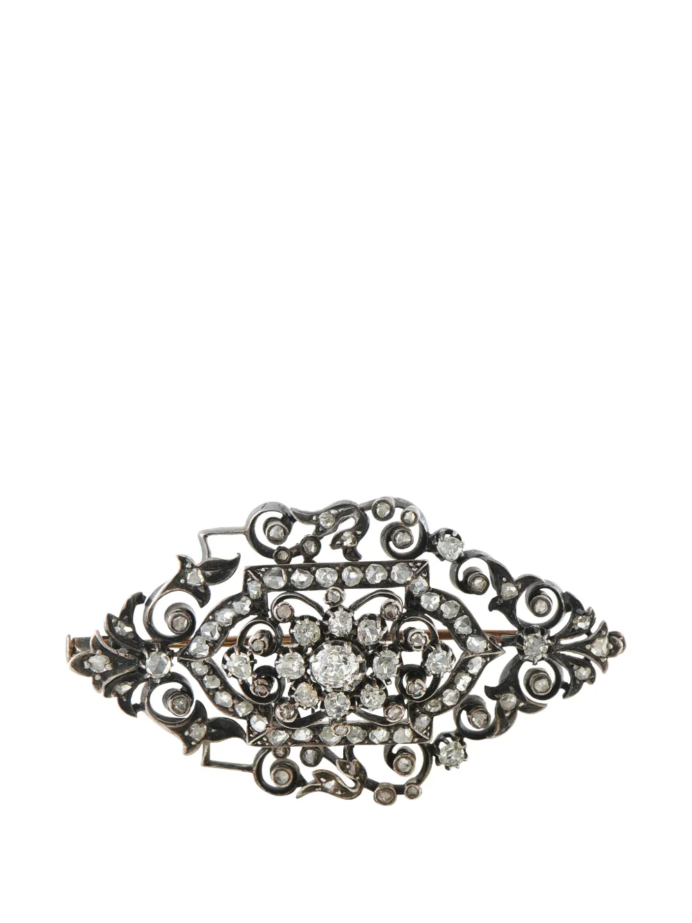 LB Exclusive Victorian diamond brooch - Effetto metallizzato