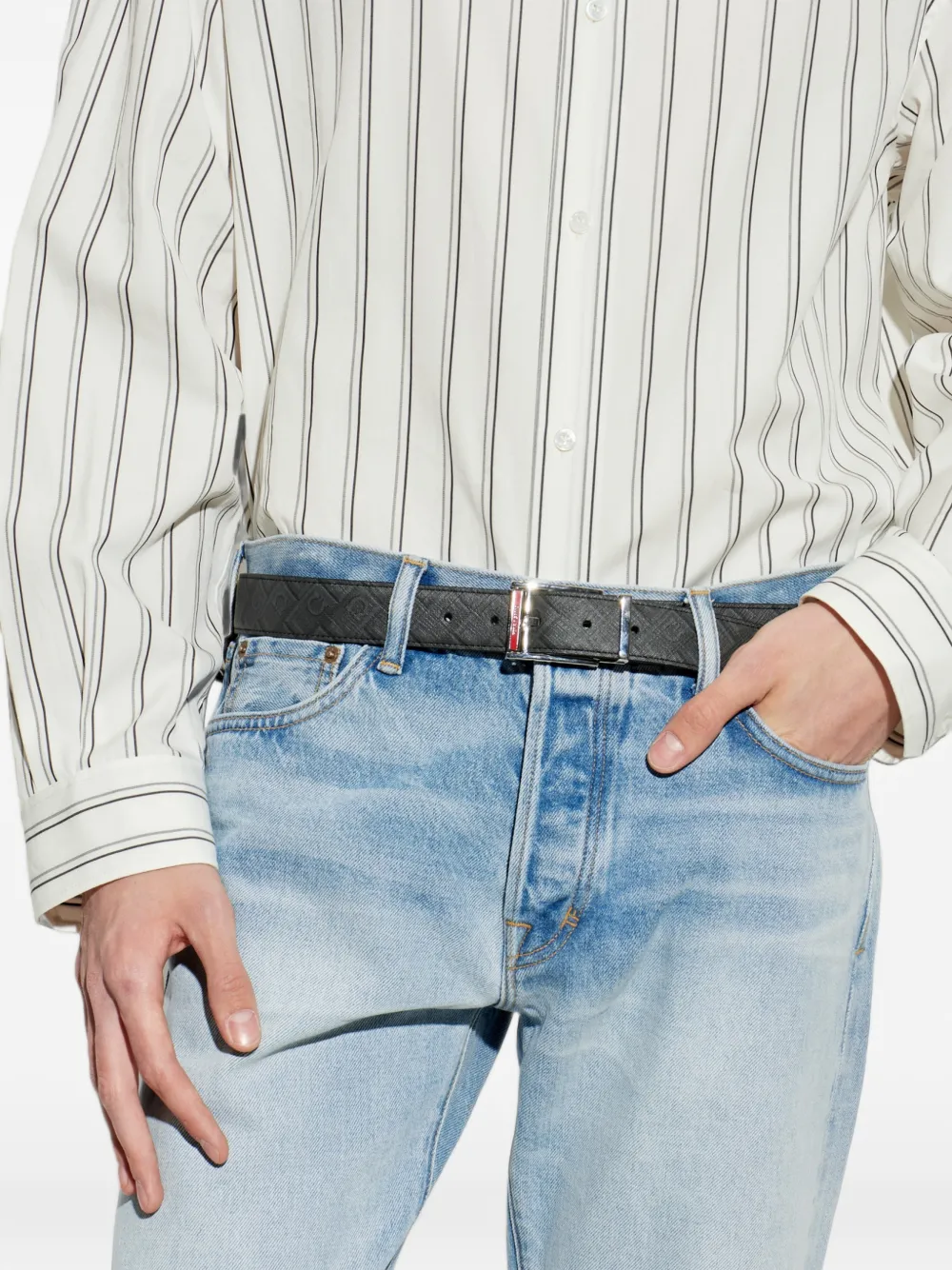 Ferragamo Verstelbare riem Bruin