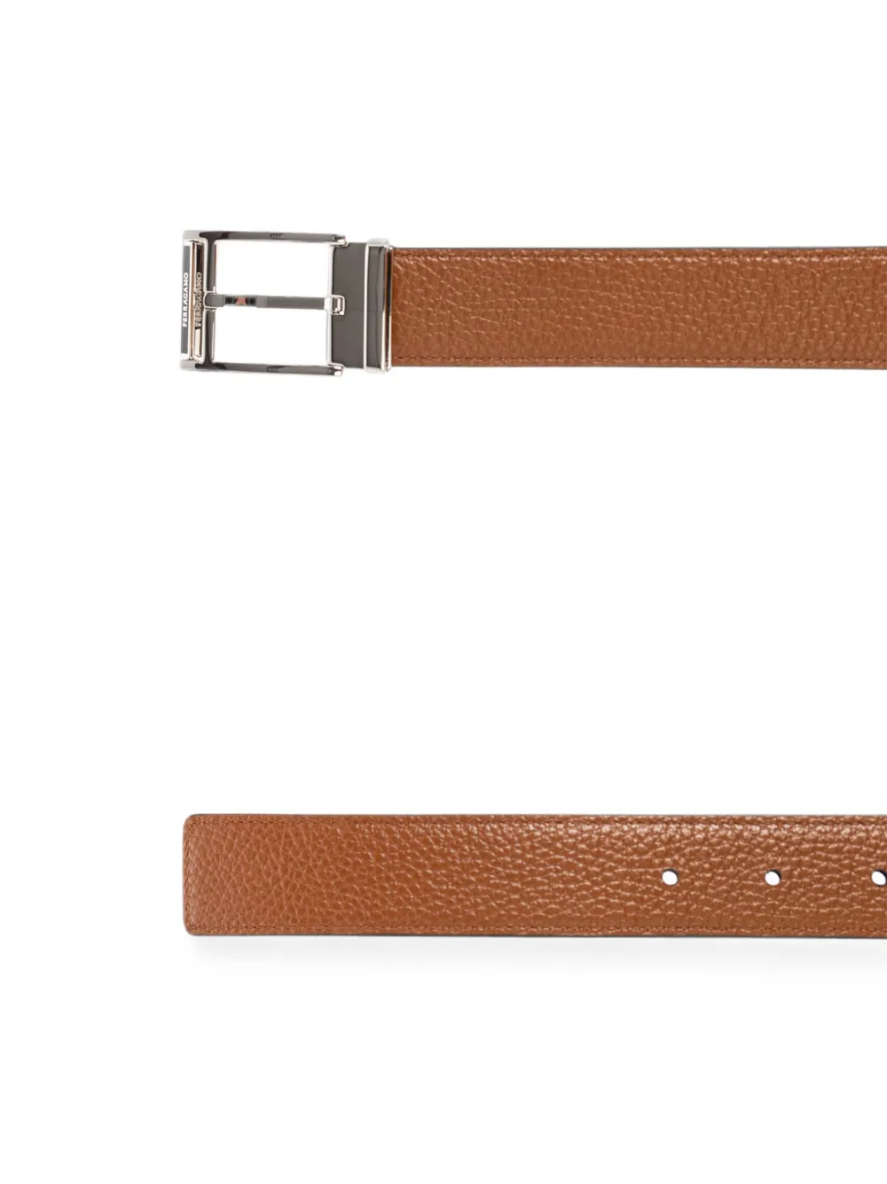 Ferragamo Verstelbare riem Bruin